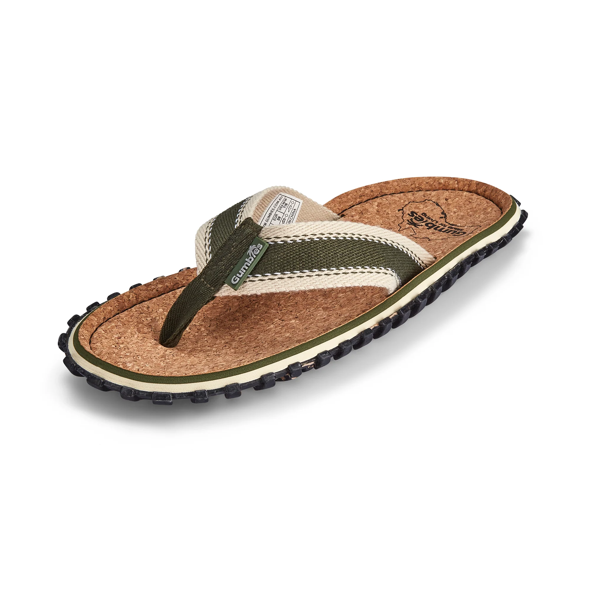 Corker Flip-Flops - Women's - Khaki - Image 3