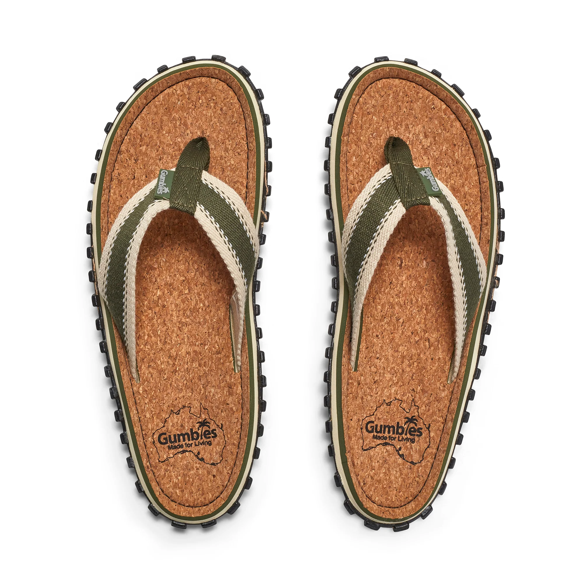 Corker - Flip-Flops - Men's - Khaki - Image 5