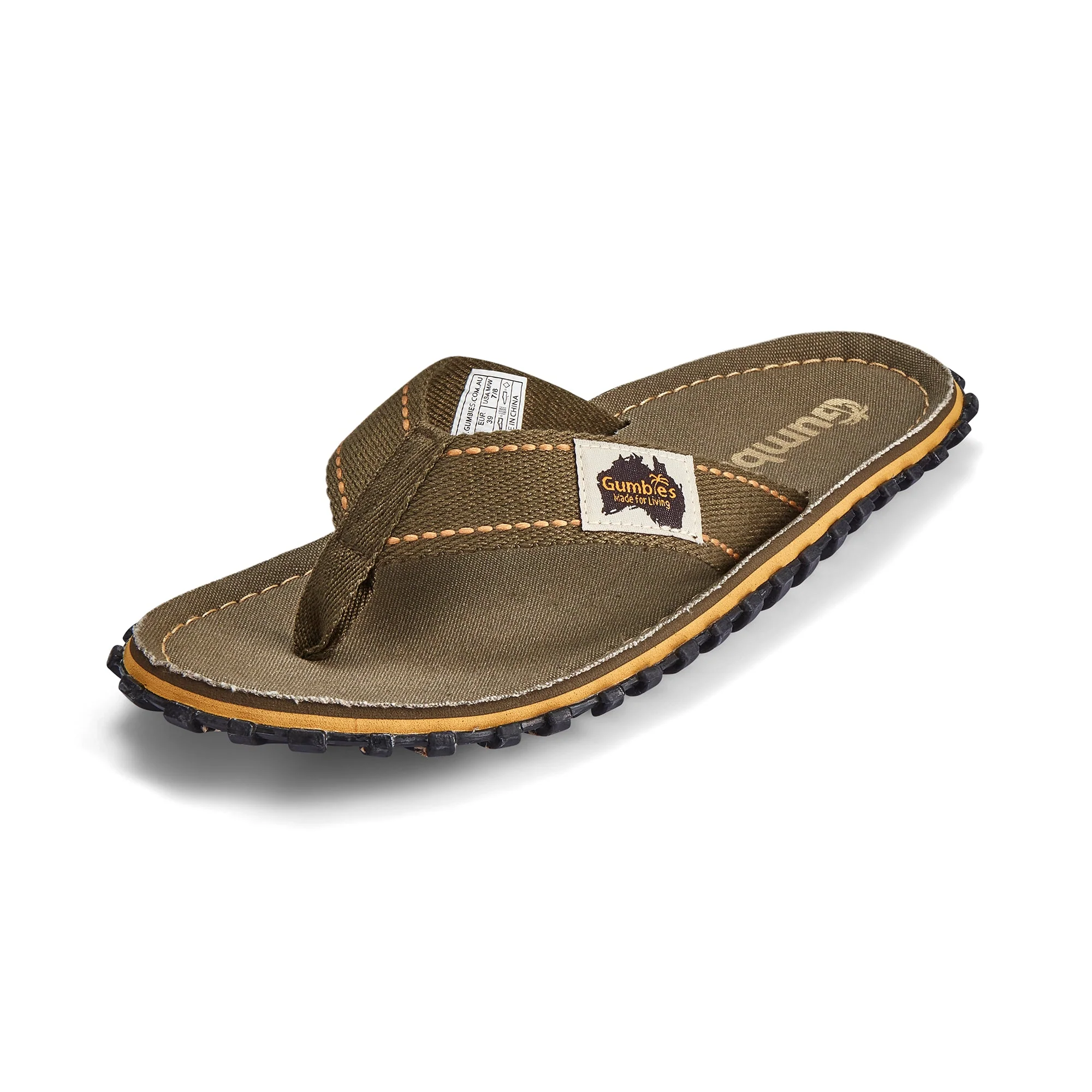 Islander Flip-Flops - Men's - Classic Khaki - Image 4