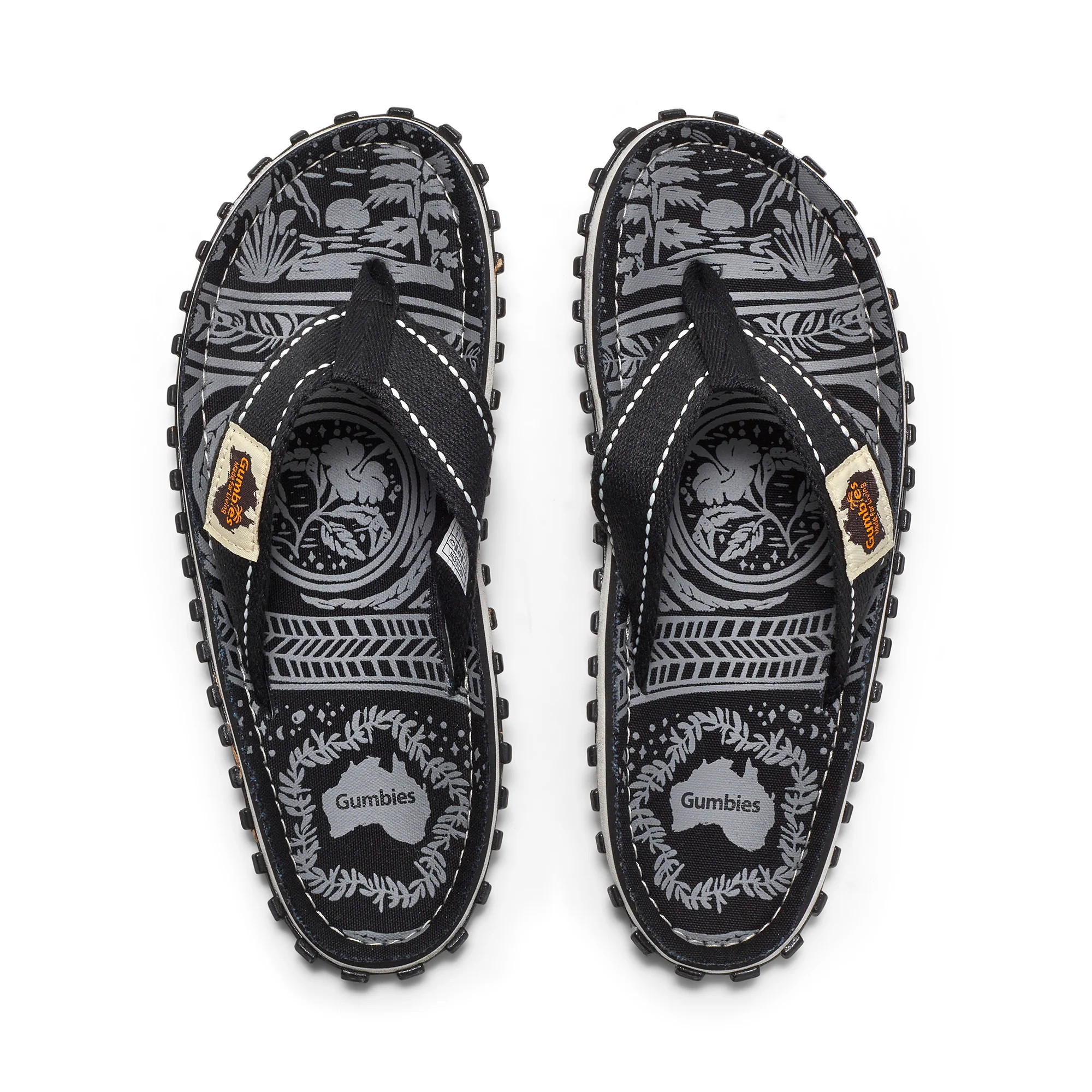 Islander Flip-Flops - Men's - Midnight Black - Image 5