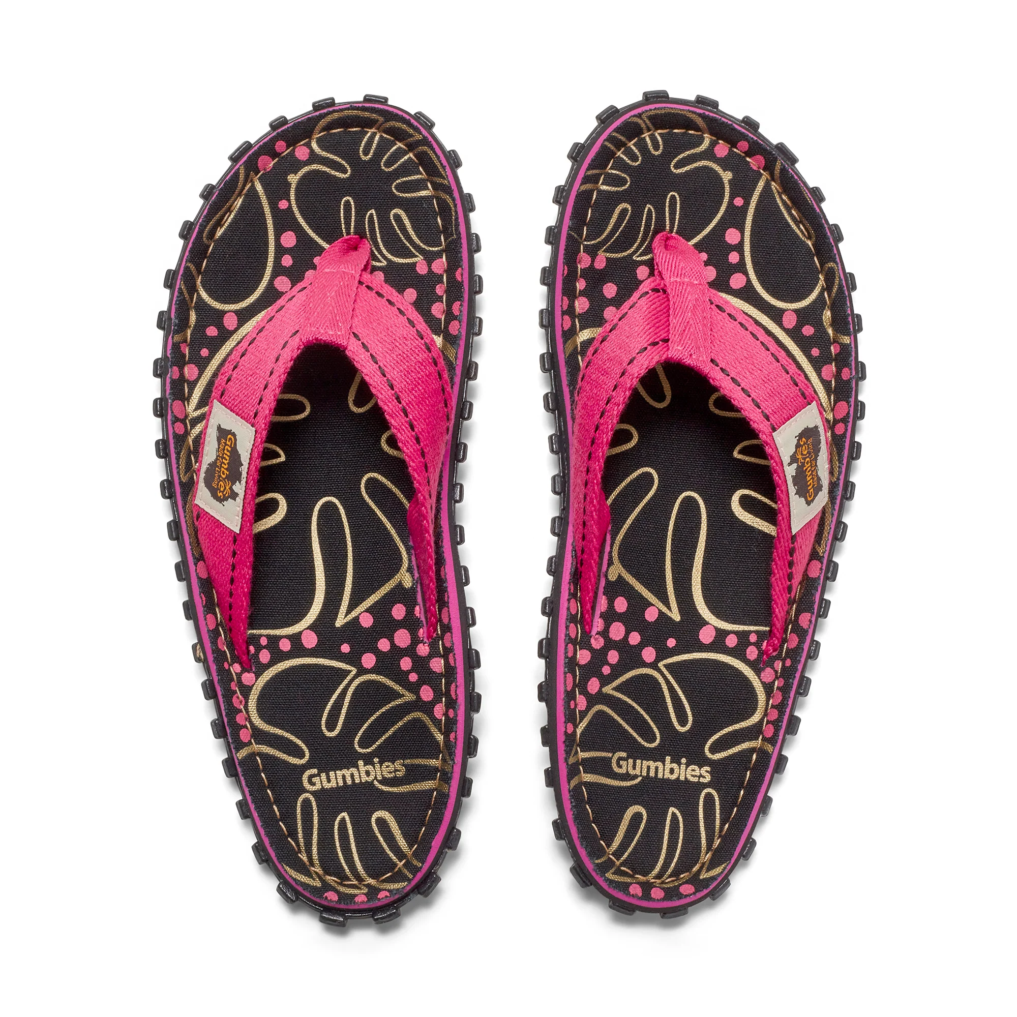 Islander Flip-Flops - Women's - Tropical Black - Image 3