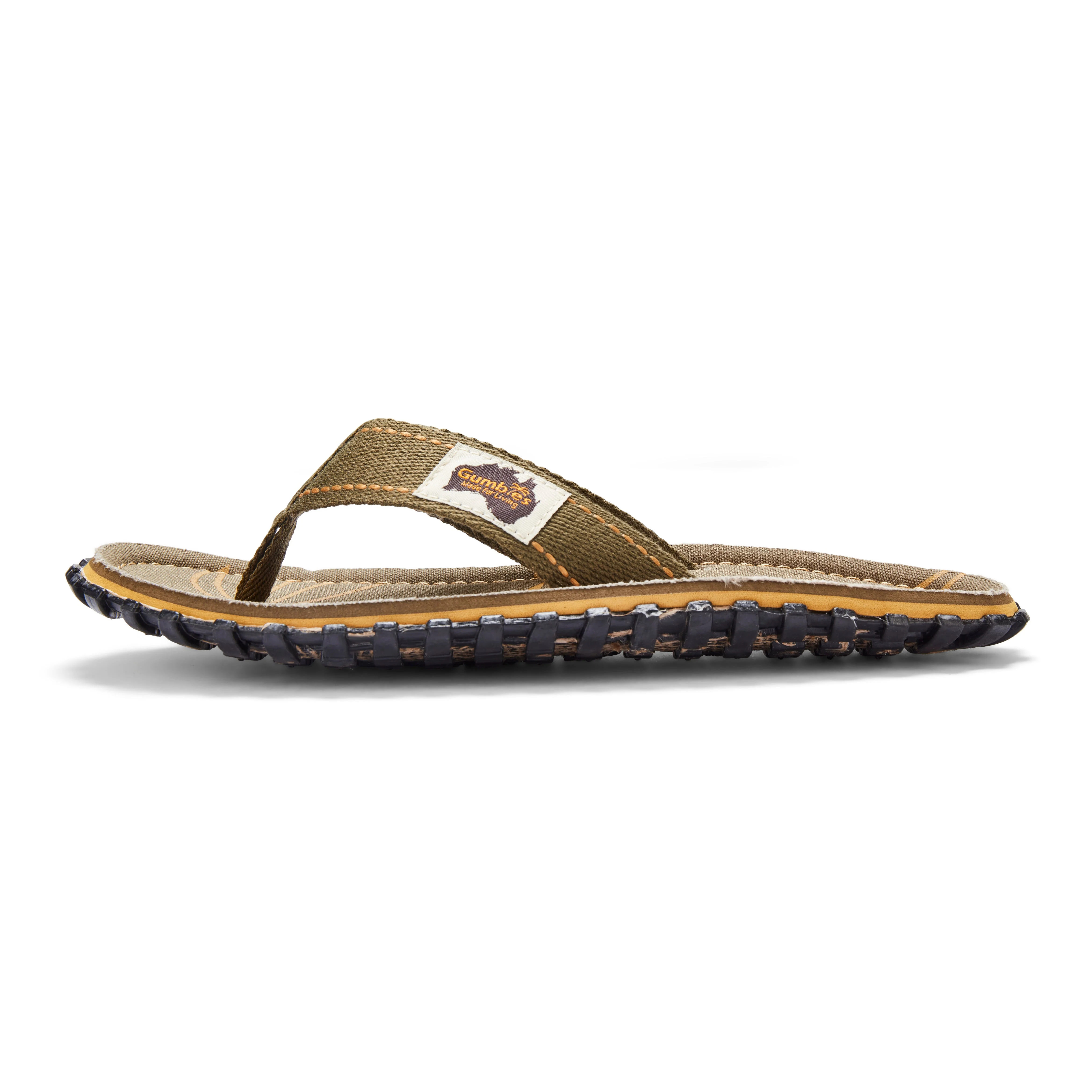 Islander Flip-Flops - Men's - Palm Leaf Khaki - Image 3