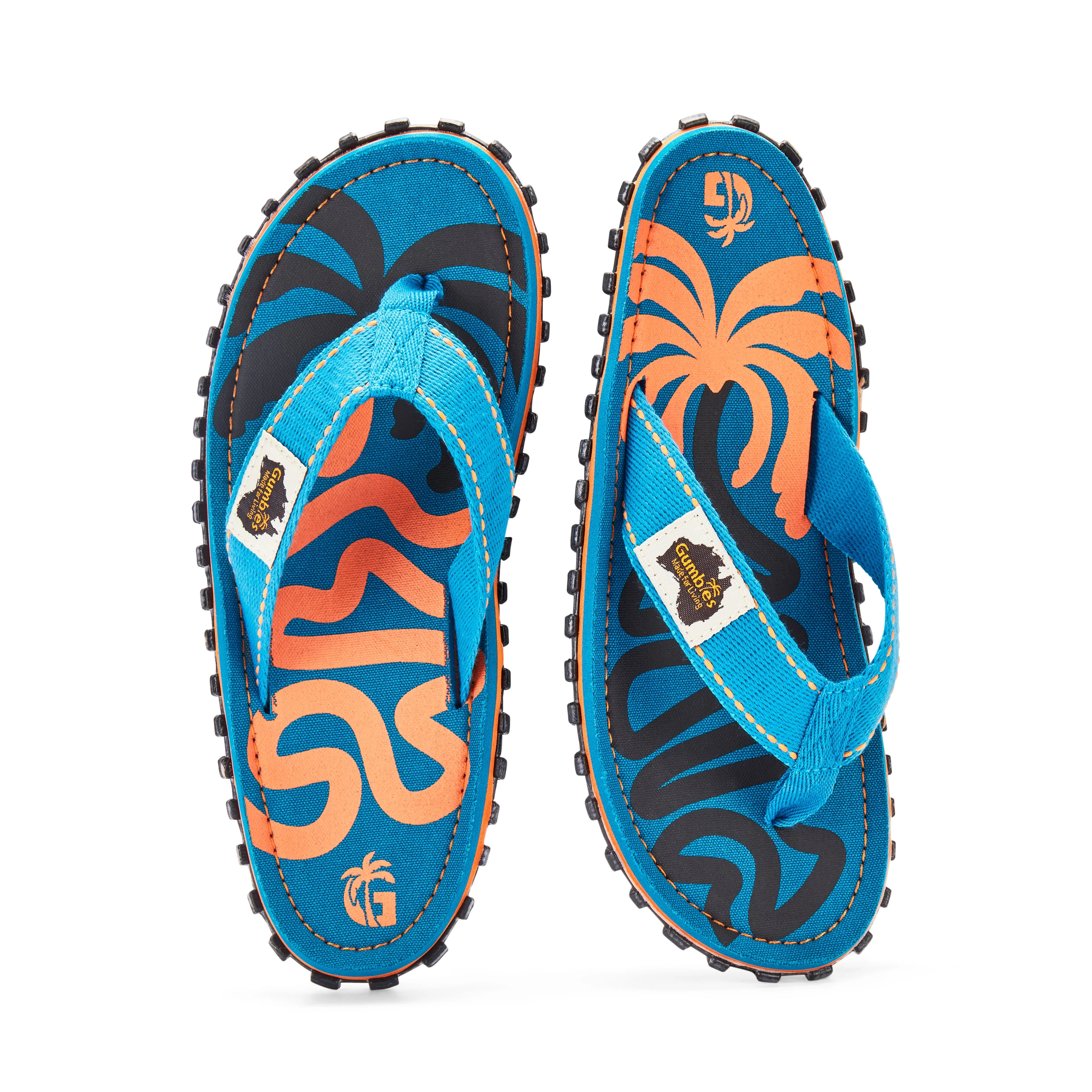 Islander Flip-Flops - Women's - Blue Palmetto - Image 6