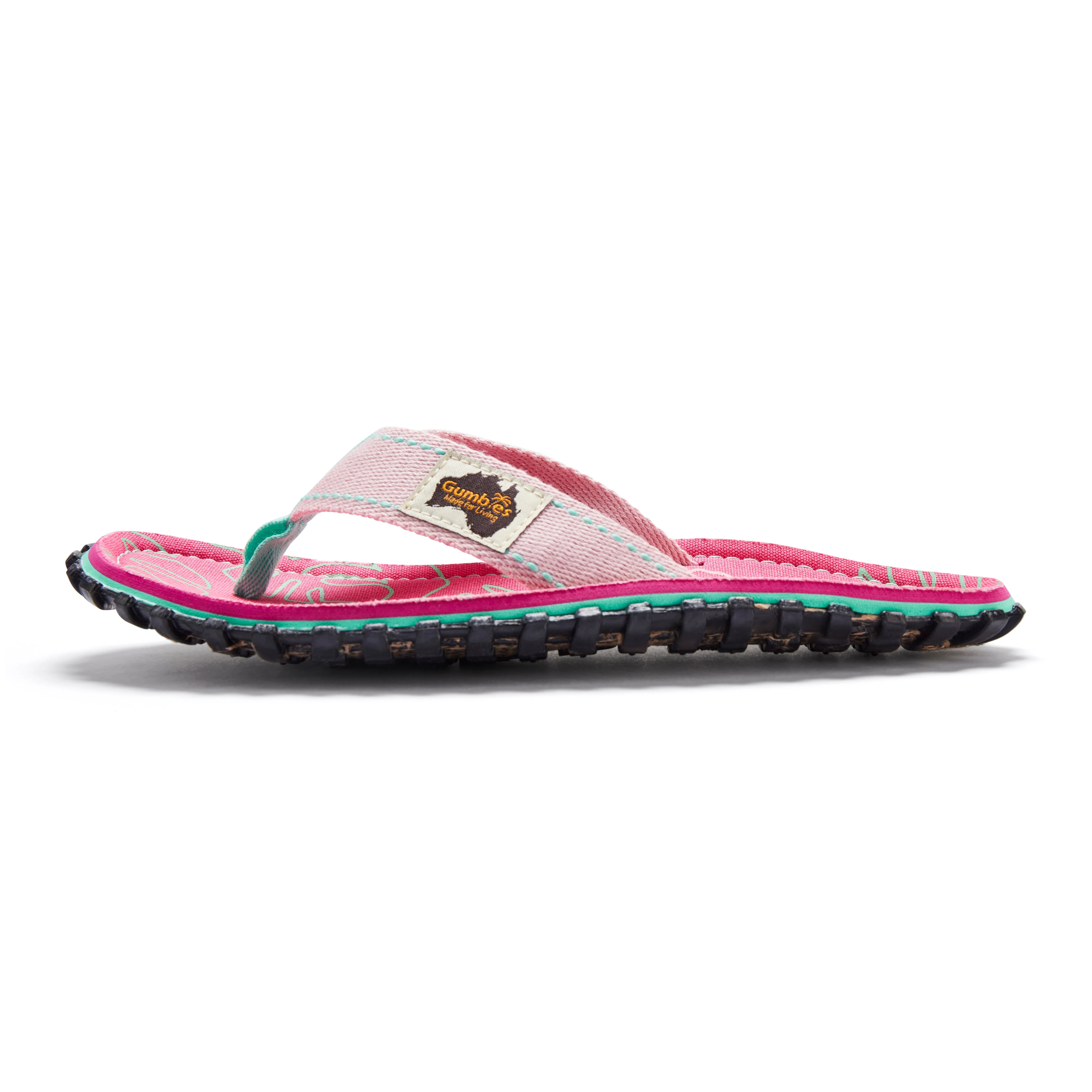 Islander Flip-Flops - Women's - Blush Hibiscus - Image 3