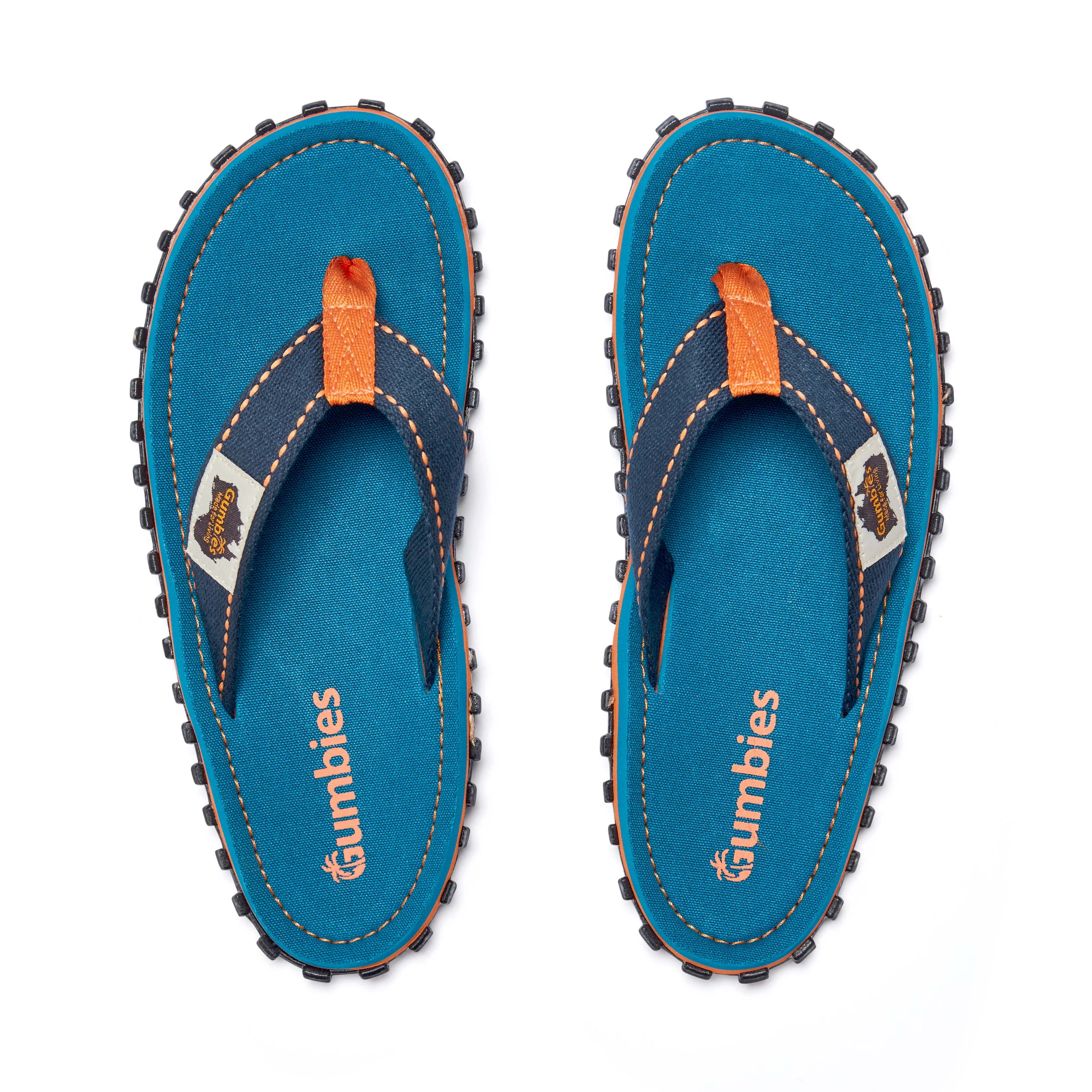 Islander Flip-Flops - Women's - Tricolor Blue - Image 5