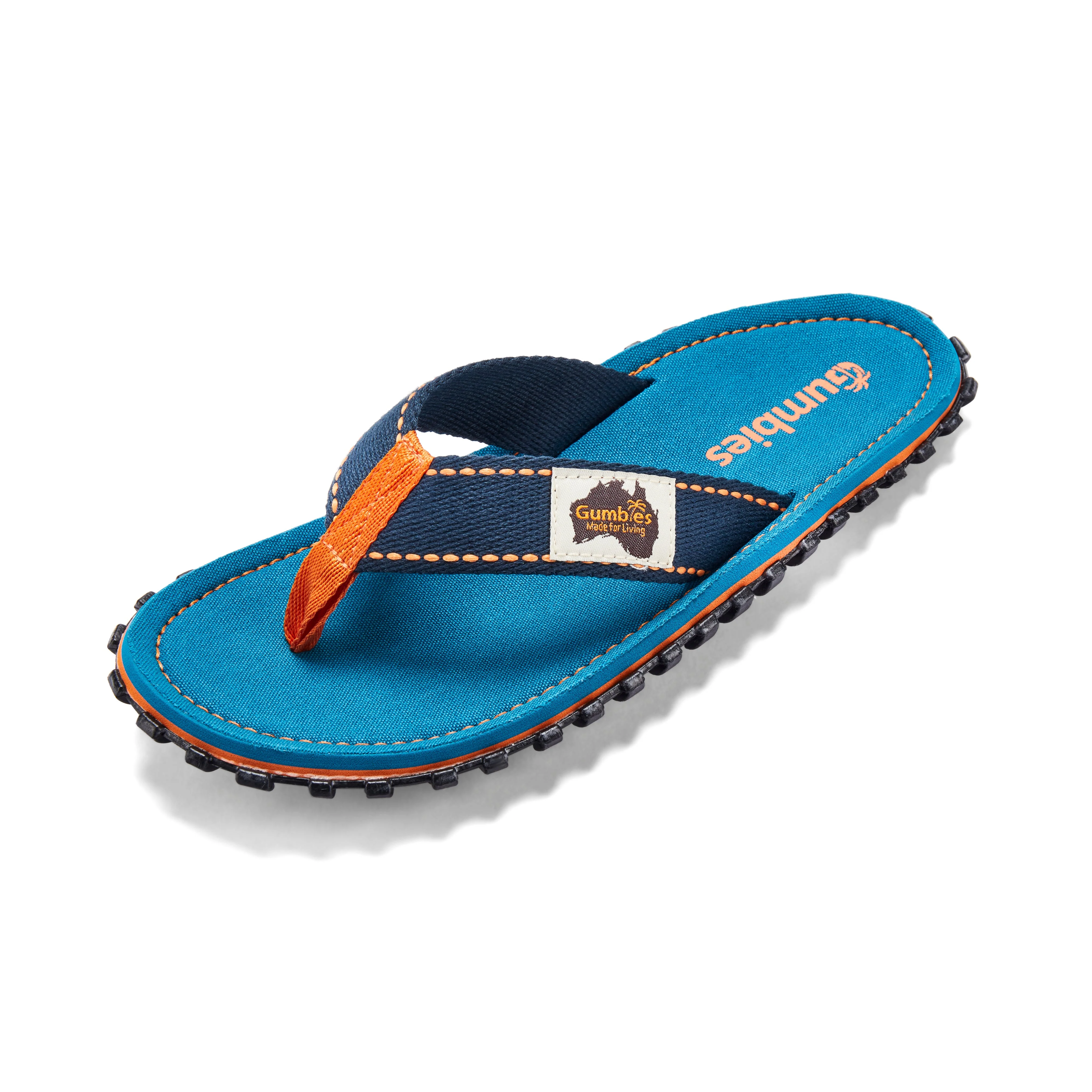 Islander Flip-Flops - Women's - Tricolor Blue - Image 6