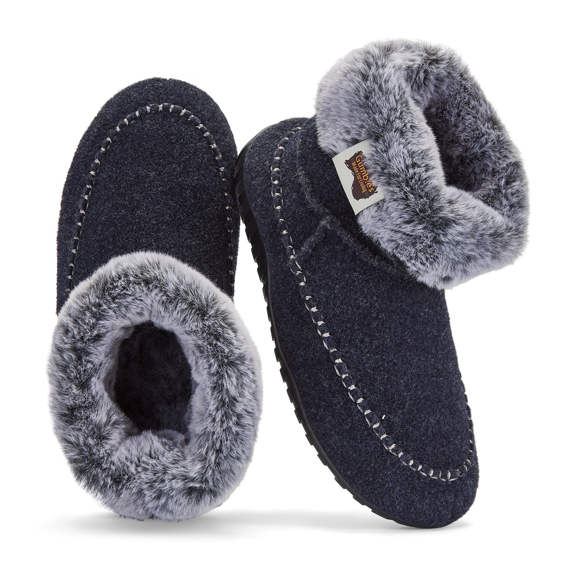 Ossa High - Women's - Navy & Grey - Image 2