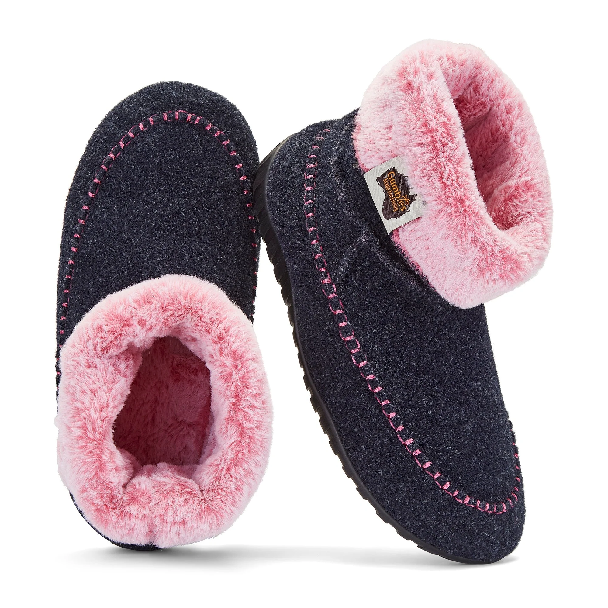 Ossa High - Women's - Navy & Pink - Image 3