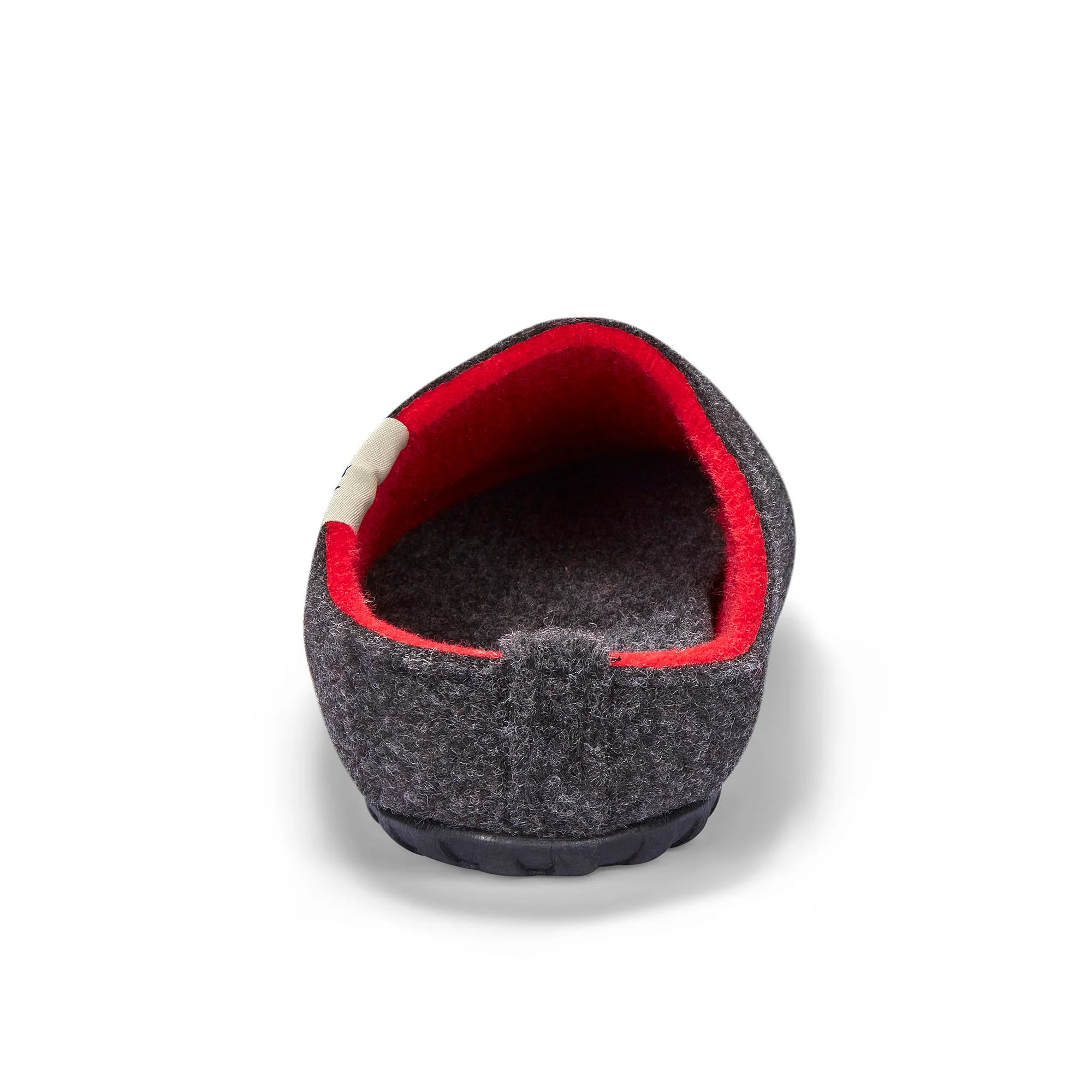 Outback Slippers - Men's - Charcoal & Red - Image 10