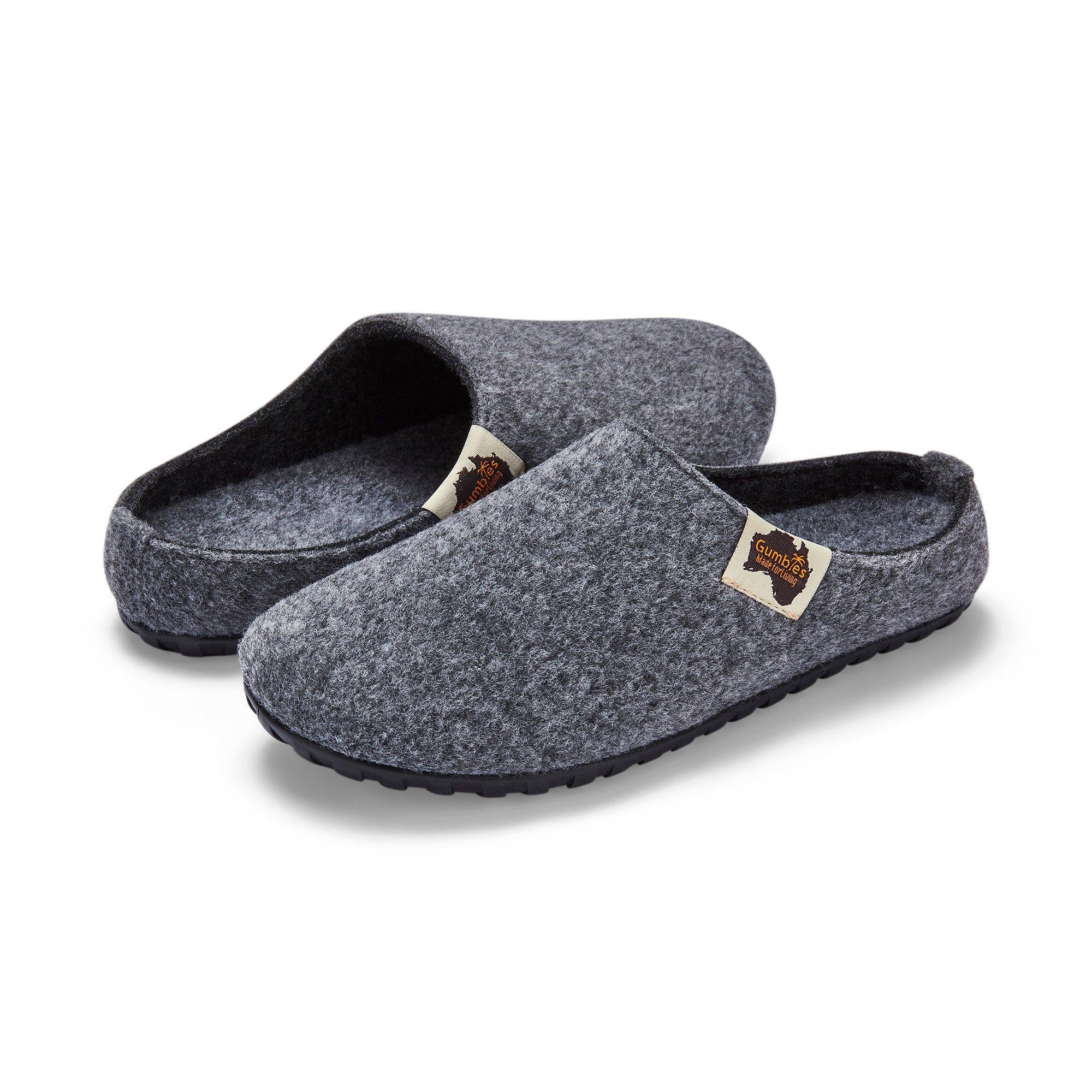 Outback Slippers - Women's - Grey & Charcoal - Image 4