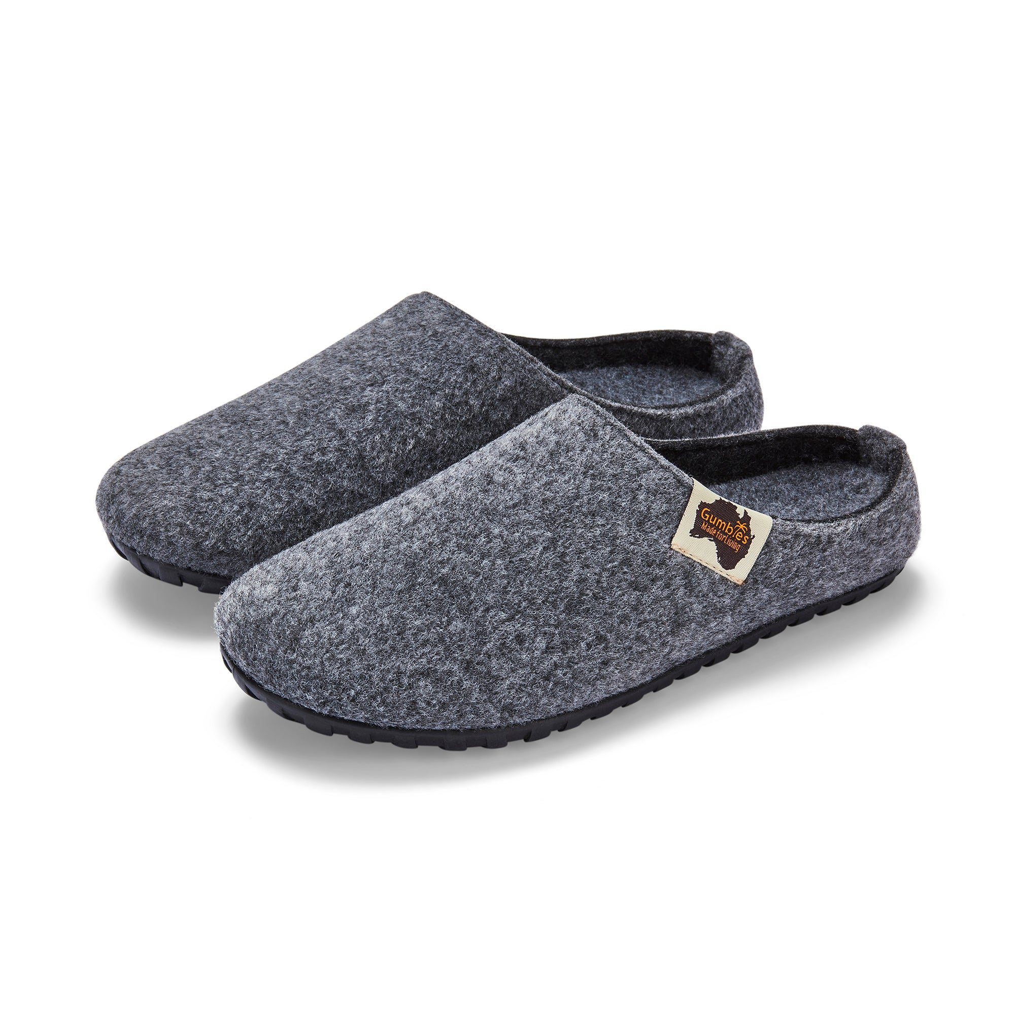 Outback Slippers - Women's - Grey & Charcoal - Image 5