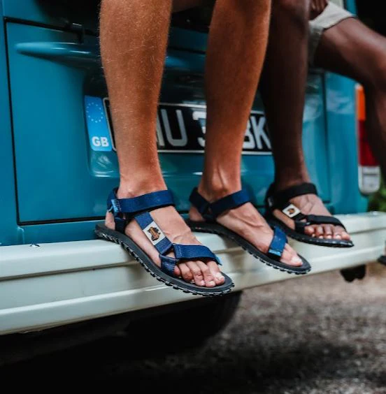 Scrambler Sandals - Men's - Navy - Image 3