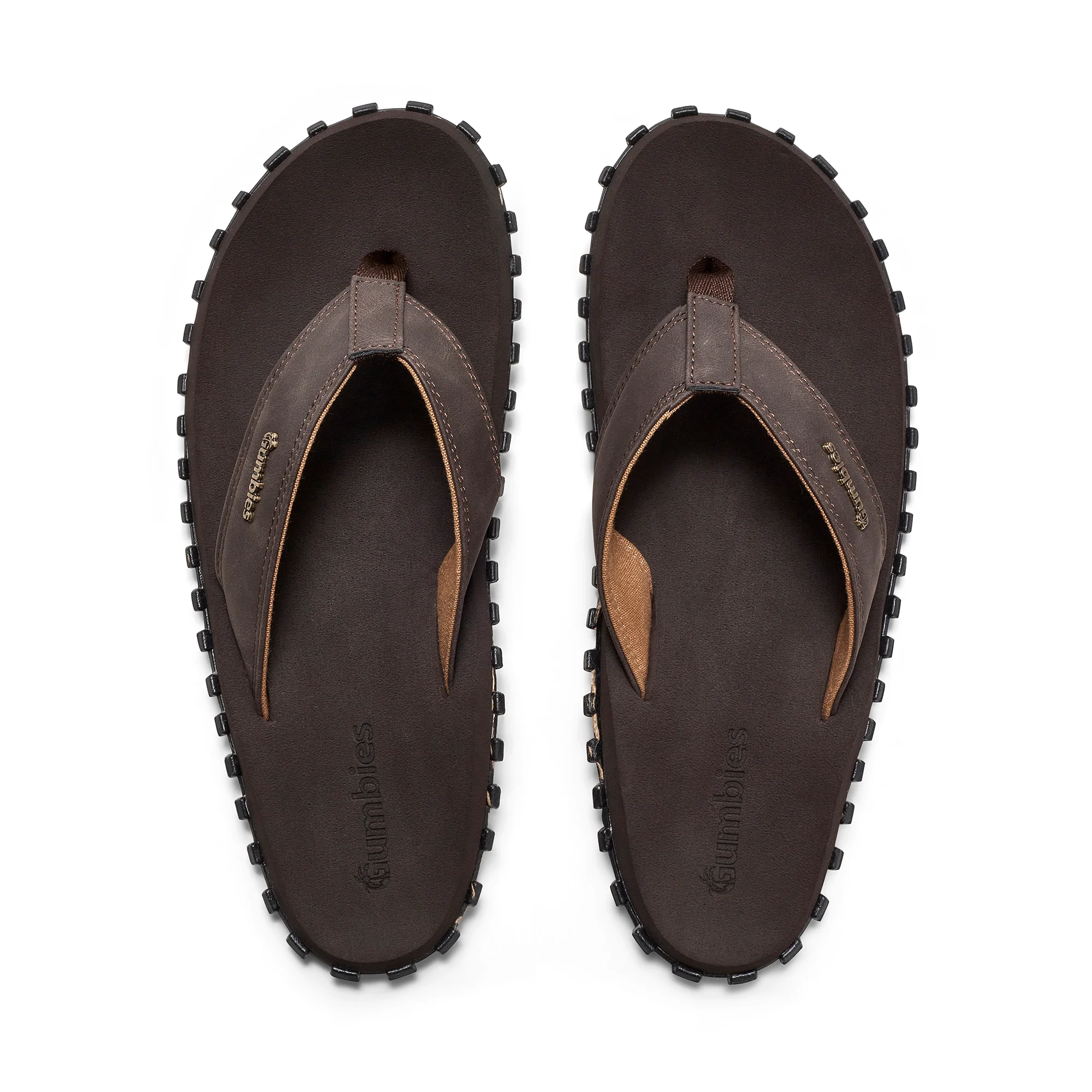 Vegovert Flip-Flops - Men's - Brown - Image 3